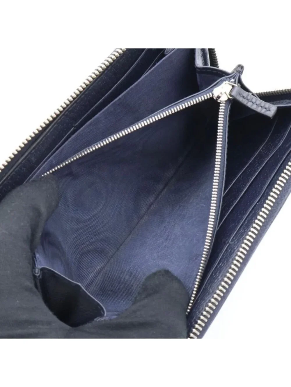 ★SOLD★ Gucci Ophidia Zip Around Wallet Navy - Picture 5 of 10